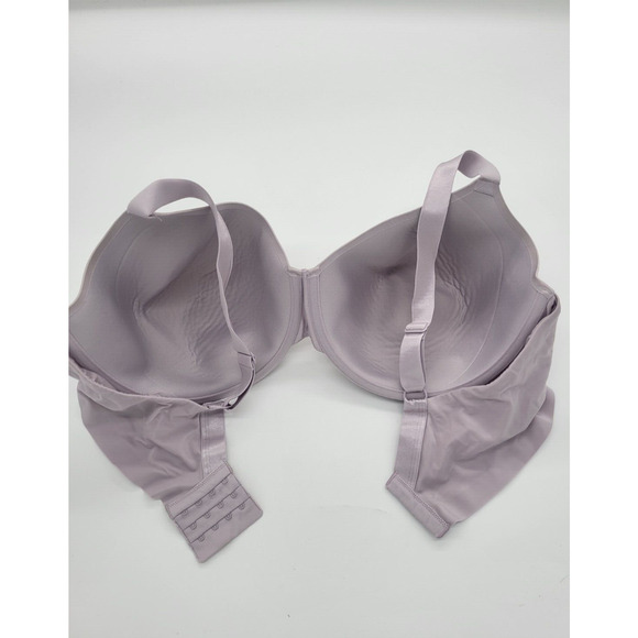 Vanity Fair Nearly Invisible Lavender Full Figure Underwire Bra Size 42DD - Picture 4 of 6